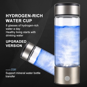 Generatore di bottiglie d'acqua a idrogeno portatile ricaricabile 800ppb SPE/PEM per uso esterno e auto - Product Image 2