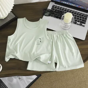 Gilet d'été rafraîchissant pour bébé - Haut <span class=keywords><strong>sans</strong></span> manches respirant style tie-dye pour garçons et filles, vêtement d'été pour enfants - Product Image 5