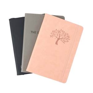Lujo Pu cuero Tapa dura negocios Logo papelería cuaderno personalizado y bolígrafo cuaderno de regalo - Product Image 1