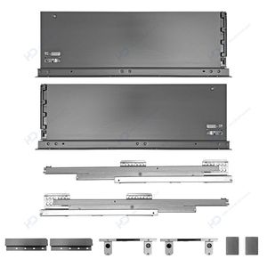 Ngăn Kéo Mềm Đóng Đồ Nội Thất Bảng 2 Tầng Màn Hình Máy Tính Để Bàn Đứng Riser <span class=keywords><strong>20</strong></span> <span class=keywords><strong>Inch</strong></span> Ngăn Kéo Trượt Nhà Bếp Ngăn Kéo Đồ Nội Thất Trượt - Product Image 3