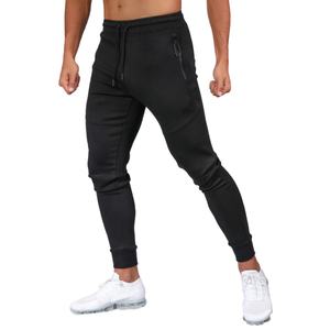 Pantalons de sport pour la vente transfrontalière, pantalon de jogging extensible pour homme, jogging en molleton français avec poches zippées - Product Image 2