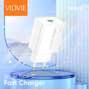 <span class=keywords><strong>VIDVIE</strong></span> <span class=keywords><strong>Cargador</strong></span> de Puerto <span class=keywords><strong>tipo</strong></span> <span class=keywords><strong>C</strong></span> único Pequeño 20W Max EU <span class=keywords><strong>Cargador</strong></span> USB de carga rápida Adaptador de pared Compatible con múltiples dispositivos - Product Image 2