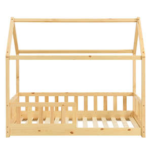 Culla in Legno Massello Stile Retrò Mid-Century, <span class=keywords><strong>Letto</strong></span> <span class=keywords><strong>Montessori</strong></span> per Bambini e Casa per Bambini Piccoli, per Camere da <span class=keywords><strong>Letto</strong></span> Moderne e Scuole - Product Image 3