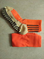 Chaussettes de football personnalisées avec grip, chaussettes de sport épaisses pour l'entraînement, chaussettes de football personnalisées avec protège-tibias
