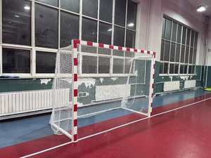 Poteau de <span class=keywords><strong>but</strong></span> de handball solide poteau de <span class=keywords><strong>but</strong></span> en aluminium d'usine bon marché - Product Image 6
