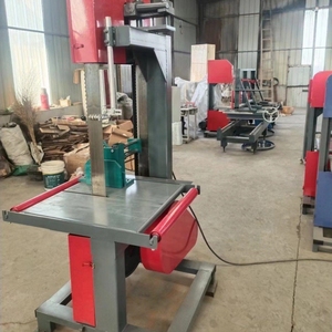 Scie à ruban professionnelle pour le travail du bois, conception à faible bruit pour la découpe de panneaux de bois massif, machine à scier à ruban 1. Scie à ruban pour le bois - Product Image 5