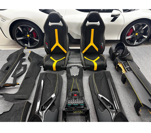 Coprisedili Personalizzati di Lusso per <span class=keywords><strong>Lamborghini</strong></span>, McLaren, Ferrari, Porsche Aventador, Design Esclusivo, Vendita Diretta dalla Fabbrica - Product Image 1
