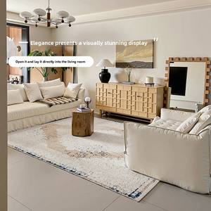 <span class=keywords><strong>Tapis</strong></span> de salon en mélange de laine de Nouvelle-Zélande, <span class=keywords><strong>tapis</strong></span> de chevet tissé à la main, sans formaldéhyde et sans colle - Product Image 3