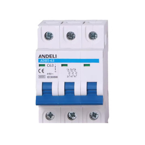 ANDELI工業用グレード新品1P 2P 3P 4Pミニチュア回路ブレーカADB5-63 63A 230V 50/60HZ - Product Image 3