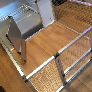 Caja de Parto para Mascotas de Vidrio de 48" x 48" x 24" de Venta Directa de Fábrica, Caja de Parto Elevada para <span class=keywords><strong>Bulldog</strong></span> Francés Grande, Tamaño Personalizable - Product Image 6