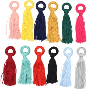 New Hot Sale Vintage Leather Tassels Jewelry Accessories Jewelry Findings Earrings Accessories DIY Key Buckle