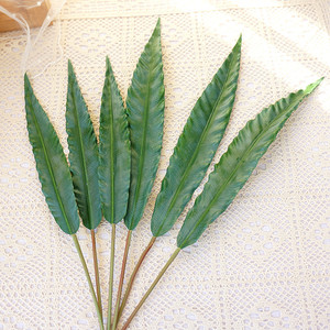 Haute 6 Branches Vert <span class=keywords><strong>Nid</strong></span> <span class=keywords><strong>D</strong></span>'oiseau Fougère Fleurs Artificielles Usine Directe En Gros pour La Maison Photographie Props <span class=keywords><strong>D</strong></span>écor Floral - Product Image 3