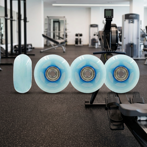 Indoor <b>Rowing</b> <b>Machine</b> With Digital Monitor Commercial Gym Use Unisex Plastic Build - Product Image 1