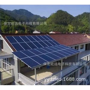 Sistema de Energía Solar de Silicio Monocristalino de 100-500KW para Montaje en Techo, Controlador MPPT Comercial - Product Image 2
