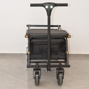 Carrito Eléctrico Multiusos, Carrito de Campamento Plegable, Carrito Plegable con Asiento - Product Image 5