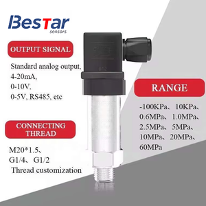 Bestar 316LSS Hirschmann 0,25% FS 0-10VDC 15 bar16bar 60MPa Druck messumformer Schnelle Druck drucksensoren G1/4 für Vakuum - Product Image 2