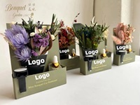 Coffret Cadeau Personnalisé 100% Naturel Longue Durée Diffuseur de Parfum pour Voiture Fleurs Séchées Désodorisant Mini Bouquet Pâques Remise de Diplôme