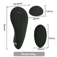 Amazon heiß verkaufen Frauen Silikon Fernbedienung Vibrator wiederauf ladbare Vagina Klitoris g Punkt Höschen Vibrator Sexspielzeug für Frau