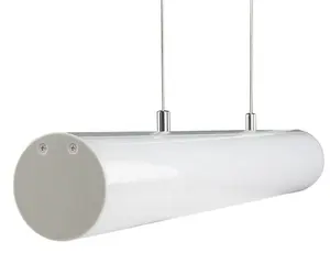 Tabung LED Oval SDW036 perumahan dengan tabung PC Diffuser dan Heatsink aluminium