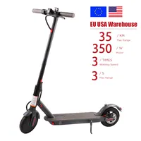 US EU UK Warehouseアルミニウム合金250W350W Eスクーター大人用アプリ付き3日配達電動スクーター