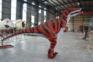 Costume de <span class=keywords><strong>dinosaure</strong></span> Velociraptor adulte, modè<span class=keywords><strong>le</strong></span> de simulation, <span class=keywords><strong>dinosaure</strong></span> animatronique adapté aux parcs à thème, dinosaures du <span class=keywords><strong>Jurassic</strong></span> Park - Product Image 6