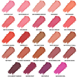 OCHAIN Benutzer definiertes Logo Pink Blush Palette Natürliches langlebiges Gesichts puder Make-up <span class=keywords><strong>Rouge</strong></span> Poren Akne Abdeckung Wange Blush Puder - Product Image 5