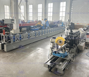 Machine de formage à froid pour poutres de rayonnages de supermarché, ligne de production haute productivité, 5500W, multi-tension (220/380/440V) - Product Image 5