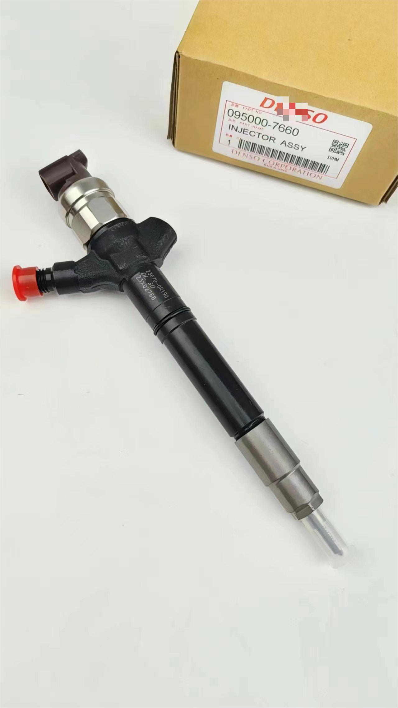 Common Rail Fuel Injector 095000-7660 Diesel Fuel Injection Nozzle 23670-0R190 For Toyota