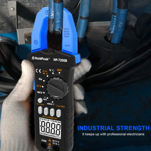Pinza Amperimétrica Holdpeak HP-7200B TRMS con Rango Automático, Multímetro de Corriente y Voltaje CA - Product Image 5