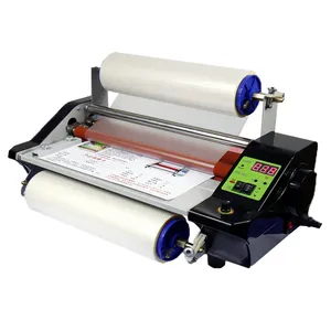 A3 Laminator Roll To Roll Hot/ Cold Transfer Pet Film A-B Film Laminating Machine For UV DTF Printer