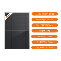 Sistema Solar Híbrido Bifásico Estándar de EE. UU. de 24kW con Almacenamiento de Batería de 50kWh para Hogares Residenciales de 120/240V