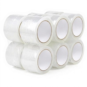 Nastro Adesivo Trasparente per Imballaggio, Larghezza 2 Pollici, Resistente, per Traslochi, Spedizioni e Invii Postali - Product Image 1