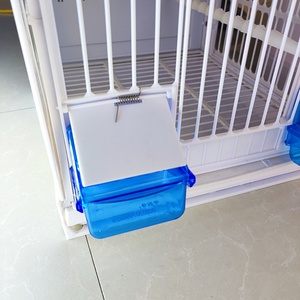 Spillproof <strong>Bird</strong> Feeding Box Plastic Durable <strong>Cage</strong> Hanging Pet <strong>Birds</strong> Food Container Parrot <strong>Cage</strong> <strong>Feeder</strong> - Product Image 6