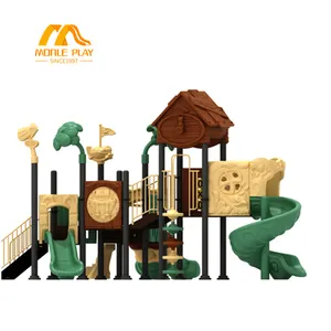 Outdoor Playground Equipment Forest Theme Outdoor Playground With Slides