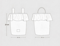 Nouvelle fonction Nouvelle arrivée en stock sacs de rangement pour bébé de marque privée personnalisés sacs de poussette bébé durables de grande capacité