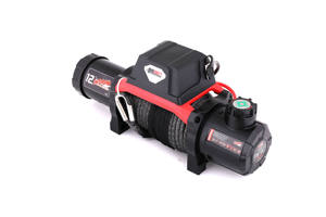 Cabrestante de cuerda sintética 4x4 <span class=keywords><strong>todoterreno</strong></span>, dos velocidades, aprobado por la CE, 12000 libras - Product Image 2