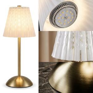 Lampada da Tavolo in Vetro con Base in Metallo, Alta Resa Cromatica CRI Ra80, Illuminazione Decorativa di Grado Commerciale per Approvvigionamento Alberghiero all'Ingrosso - Product Image 4