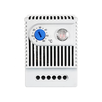 Régulateur de température mécanique bimétallique AC/DC NOXT OEM/ODM, thermostat en boîtier KTS021, certifié CE ROHS, 100 000 cycles, IP20, PC