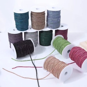 <span class=keywords><strong>Aquarelle</strong></span> ronde paillettes corde 4mm 6mm cristal décoratif chaussure dentelle bricolage cordon verre matériel avec <span class=keywords><strong>Motif</strong></span> Style pour chaussures accessoires - Product Image 1