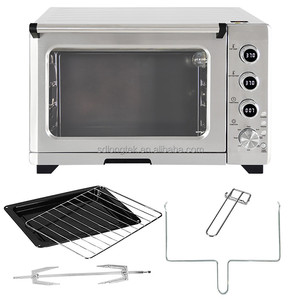 <span class=keywords><strong>Four</strong></span> électrique numérique <span class=keywords><strong>mini</strong></span> commercial et domestique en acier inoxydable avec fonction grille-pain, capacité 33L, puissance 1400W - Product Image 2