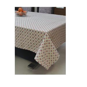 Mantel bordado de poliéster cuadrado, diseño personalizado grande, algodón orgánico, certificado GOTS - Product Image 1