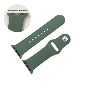 Correa de Reloj de Silicona Personalizada Upro con Hebilla a Presión, Correa de Repuesto Deportiva para Reloj Apple Series 9/8/7/6/5/4/3/2/1 38-49mm - Product Image 2