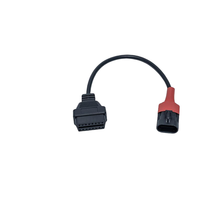 SYM Motor 3PIN OBD2-Anschlussadapterkabel mit 1 Jahr Garantie für Fahrzeug diagnose Kompatibel mit SYM-Motorrädern