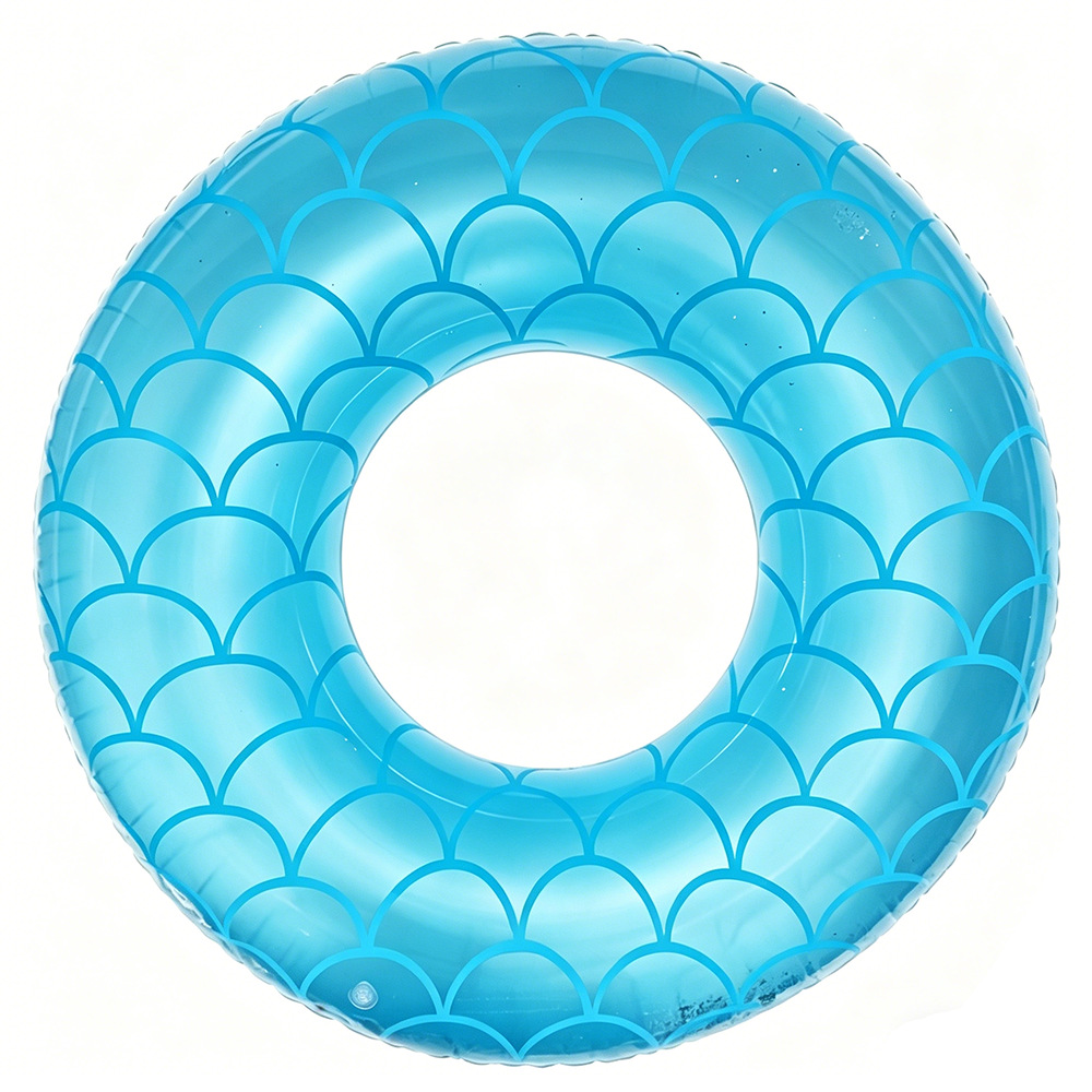 Patrón de pez azul (incluidas lentejuelas)