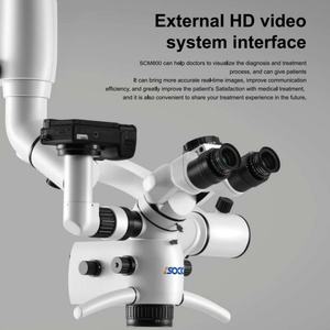 SCM800 mikroskop operasi operasi bedah Dental, mikroskop Lab gigi standar/Ultimate, untuk perawatan penyakit bubur kertas/perbaikan mulut/implan/periodalat-alat - Product Image 3