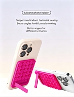 Soporte de Teléfono con Ventosa de Silicona Personalizable con Logotipo, Venta al por Mayor, Soporte Fuerte con Ventosa Antideslizante