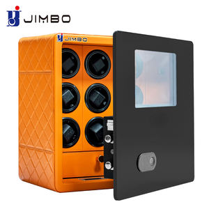 Boîte à remontoir de montres rotative Homisafe à 9 emplacements, boîte à remontoir de montres <span class=keywords><strong>Wolf</strong></span>, coffre-fort - Product Image 1