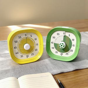 Công cụ nghiên cứu thời gian khối lập phương cơ khí ADHD phong trào bàn Pomodoro trẻ em tương tự trực quan 60 phút chuyển đổi thương mại nhà bếp đồng hồ đếm ngược - Product Image 5