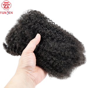 <span class=keywords><strong>Cheveux</strong></span> humains vierges à 100 %, afro <span class=keywords><strong>crépus</strong></span>, en vrac, pour femmes - Product Image 2
