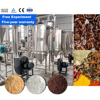Pulvérisateur de fèves de cacao en acier inoxydable de qualité alimentaire LANE avec filtre anti-poussière à impulsions